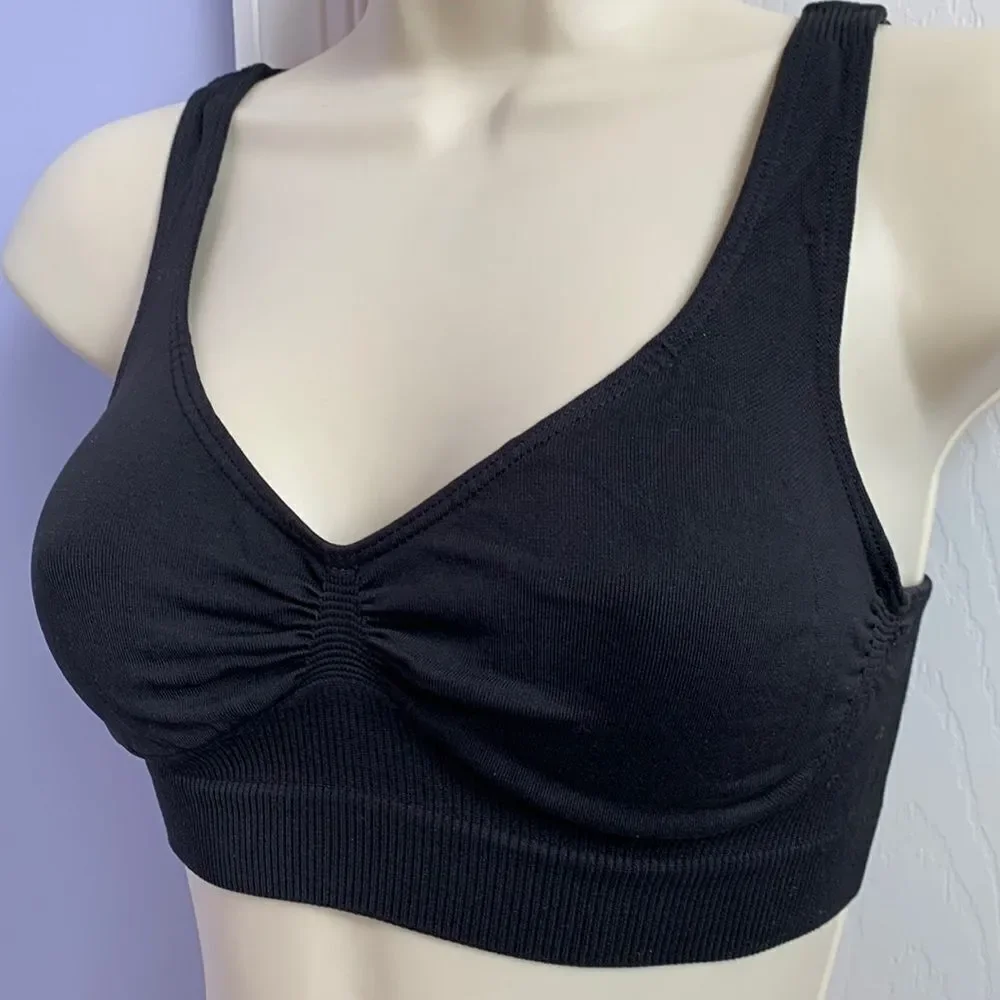 Victoria’s Secret Body by Victoria Unlined No Wire Bra Bralette S Black